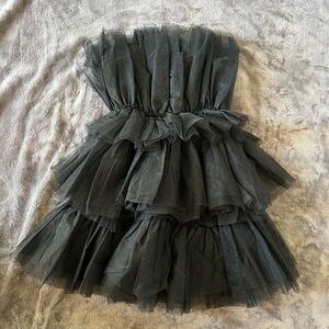 Audrey Parks Black Dress